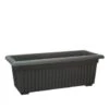 B&M Black XL Trough Planter 70cm -EcoPatio Shop 256228 70cm sovereign trough planter1