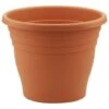 B&M Ascot Round Planter Terra 40cm -EcoPatio Shop 278270 278271 278272 278274 ascot round planter terra 30cm 35cm 40cm 47cm