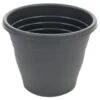 B&M Ascot Round Planter 40cm - Black -EcoPatio Shop 278283 ascot round planter black 40cm