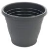 B&M Ascot Round Planter Black 47.5cm -EcoPatio Shop 278284 ascot round planter black 47cm