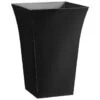 Decorative Deluxe Planter 44cm -EcoPatio Shop 299501 tall modern shiny planter 45cm black