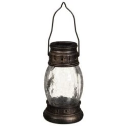 B&M Mining Lantern With Crackle Ball -EcoPatio Shop 306957 miners lantern with crackle ball bronze1