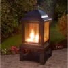 B&M Aspen Log Burner With Log Storage Tray -EcoPatio Shop 318778 Aspen Log Burner with Log Tray 3