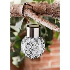 Dallas Hanging Solar Light -EcoPatio Shop 318923 Dallas Light DAYTIME Edit
