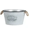B&M Extra Large Bucket Planter -EcoPatio Shop 319020 Galvanised XL Bucket
