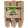 B&M Round Fibre Pots 84pk -EcoPatio Shop 319170 84 round fibre pots