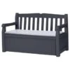 B&M Keter Eden 2-in-1 Bench Storage Set 1 B&M Keter Eden 2-in-1 Bench Storage Set -EcoPatio Shop 320978 keter eden 2in1 bench storage set