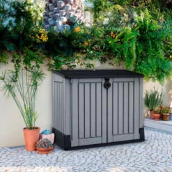 B&M Keter Store-it-Out Midi Storage Chest 845L 5 B&M Keter Store-it-Out Midi Storage Chest 845L -EcoPatio Shop 331754 keter store it out midi storage chest 845l