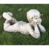 B&M Lying Down Boy Garden Statue -EcoPatio Shop 342125 lying down boy statue