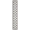 Framed Diamond Trellis - Grey -EcoPatio Shop 353719 framed trellis 180x30cm