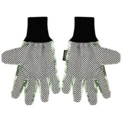 Easy Grip Gardening Glove - Dark Green -EcoPatio Shop 353858 easy grip gardening glove green floral 3