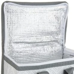 B&M Foldable Lunch Bag - Geo -EcoPatio Shop 360021 foldable lunch bag geo 3