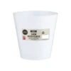 Indoor Planter 14cm - White -EcoPatio Shop 369891 14cm indoor planter white 2