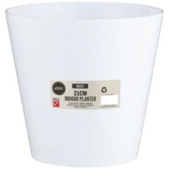 Indoor Planter 21cm - White