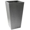 B&M Sonata Planter 50cm - Pewter -EcoPatio Shop 377694 sonata planter pewter 50cm