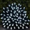 Eveready Solar Powered LED String Lights 80pk - Cool White -EcoPatio Shop 379212 eveready solar powered string lights 80 cool white leds