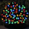 Eveready Solar Powered LED String Lights 80pk - Multicolour 2 Eveready Solar Powered LED String Lights 80pk - Multicolour -EcoPatio Shop 379213 eveready solar powered string lights 80 multi colour leds