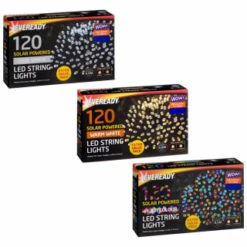 Eveready Solar Powered LED String Lights 120pk - Warm White 7 Eveready Solar Powered LED String Lights 120pk - Warm White -EcoPatio Shop 379216 379217 379218 120pk eveready led string lights main