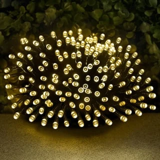 Eveready Solar Powered LED String Lights 120pk - Warm White 3 Eveready Solar Powered LED String Lights 120pk - Warm White