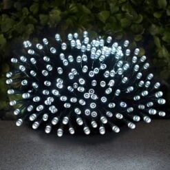 Front Page 7 Eveready Solar Powered LED String Lights 240pk - Cool White
