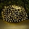 Eveready Solar Powered LED String Lights 240pk - Warm White -EcoPatio Shop 379223 240pk eveready led string lights warm white