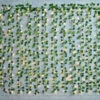 Solar Powered Artificial Ivy Leaf Curtain 150cm -EcoPatio Shop 379257 150cm x 150cm solar powered artificial ivy leaf curtain 192 warm white leds