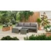 Sorrento Reversible Rattan Effect Corner Sofa Set 2pc -EcoPatio Shop 379294 379446 sorrento reversible rattan corner set