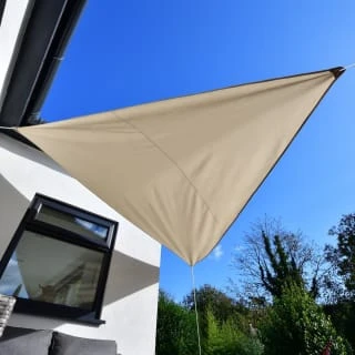 Sail Shade 3m - Cream 3 Sail Shade 3m - Cream