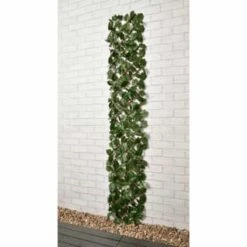 Expanding Artificial Ivy Leaf Trellis 180 X 30cm -EcoPatio Shop 379969 expanding ivy leaf trellis 180x30cm