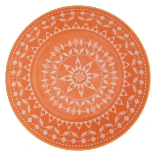 B&M Bloom Print Picnic Bowl - Pink 4 B&M Bloom Print Picnic Bowl - Pink - Image 2