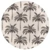 B&M Urban Print Plate - Palm Trees 2 B&M Urban Print Plate - Palm Trees -EcoPatio Shop 381316 urban print plate palm trees