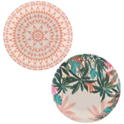 B&M Bloom Print Plate - Orange -EcoPatio Shop 381319 bloom print plate main