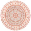 B&M Bloom Print Plate - Orange -EcoPatio Shop 381319 bloom print plate orange
