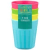 B&M Little Safari Picnic Tumblers 4pk -EcoPatio Shop 381383 kids 4pk colour cups