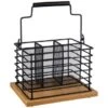 B&M Urban Eden Wire Cutlery Holder -EcoPatio Shop 381669 wire cuttlery holder