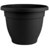 Extra Large Bell Pot Planter 55cm - Black -EcoPatio Shop 383574 55cm xl bell pot planter black