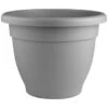 Extra Large Bell Pot Planter 55cm - Grey -EcoPatio Shop 383584 55cm xl bell pot planter grey
