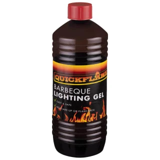 B&M Quickflame BBQ Lighting Gel 1L 3 B&M Quickflame BBQ Lighting Gel 1L