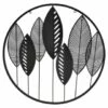 B&M Round Leaf Metal Wall Art -EcoPatio Shop 392760 round leaf metal wall art