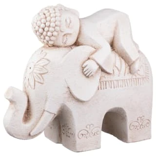 B&M Buddha Elephant Garden Ornament 3 B&M Buddha Elephant Garden Ornament
