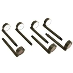 Solar Powered New York Post Lights 8pk 8 Solar Powered New York Post Lights 8pk -EcoPatio Shop 392977 8 pack solar powered new york post lights 3