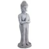 B&M Large Standing Buddha Ornament 2 B&M Large Standing Buddha Ornament -EcoPatio Shop 392982 large standing buddha