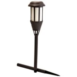 Solar Powered Flame Effect Tiki Torch