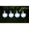 Crackle Glass Hanging Solar Lights 4pk 1 Crackle Glass Hanging Solar Lights 4pk -EcoPatio Shop 393004 4 pack crackle glass hanging solar lights