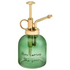 Front Page 25 B&M Glass Plant Mister - Green