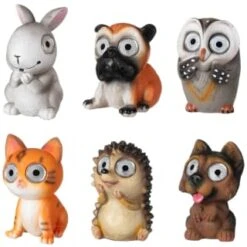 B&M Garden Animal Ornament With Solar Powered Eyes - Hedgehog -EcoPatio Shop 393074 garden animal ornament with solar powered eyes group