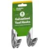 Gardeners Corner Galvanised Tool Hooks 8pk -EcoPatio Shop 393143 8pk galvanised tool hooks