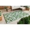 B&M Extra Large Outdoor Rug 1.5 X 2.1m - Green -EcoPatio Shop 393559 outdoor rug green leaf