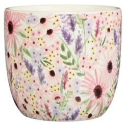 B&M Boho Garden Ceramic Plant Pots 3pk - Flowers 8 B&M Boho Garden Ceramic Plant Pots 3pk - Flowers -EcoPatio Shop 393644 3pk boho garden ceramic plant pots flower 2