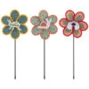 B&M Kids Insect Windmill Stakes 3pk -EcoPatio Shop 393684 3pk kids windmills group